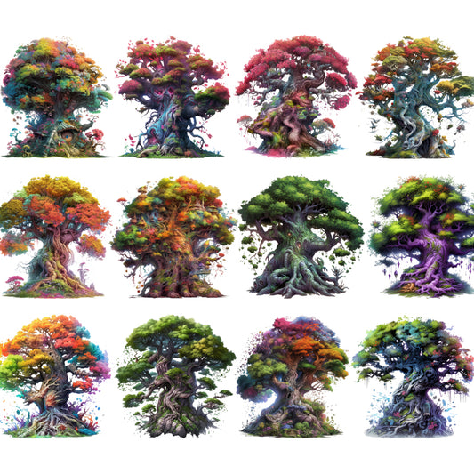 #M23 Customized PET Tape Colorful Tree