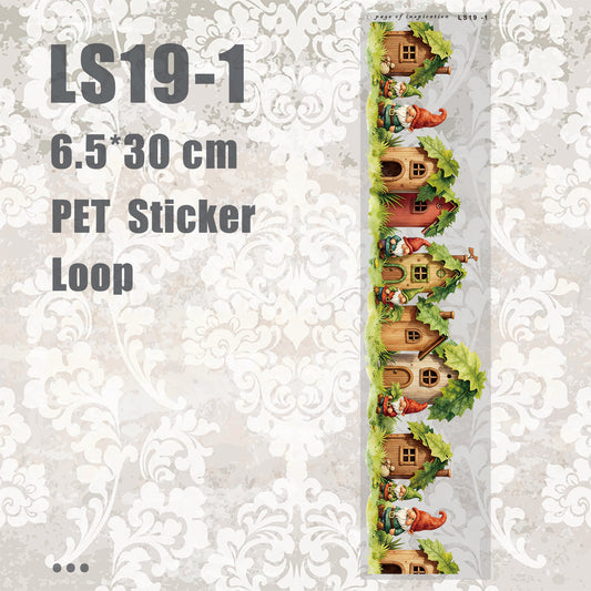 #LS19 S PET Sticker Loop