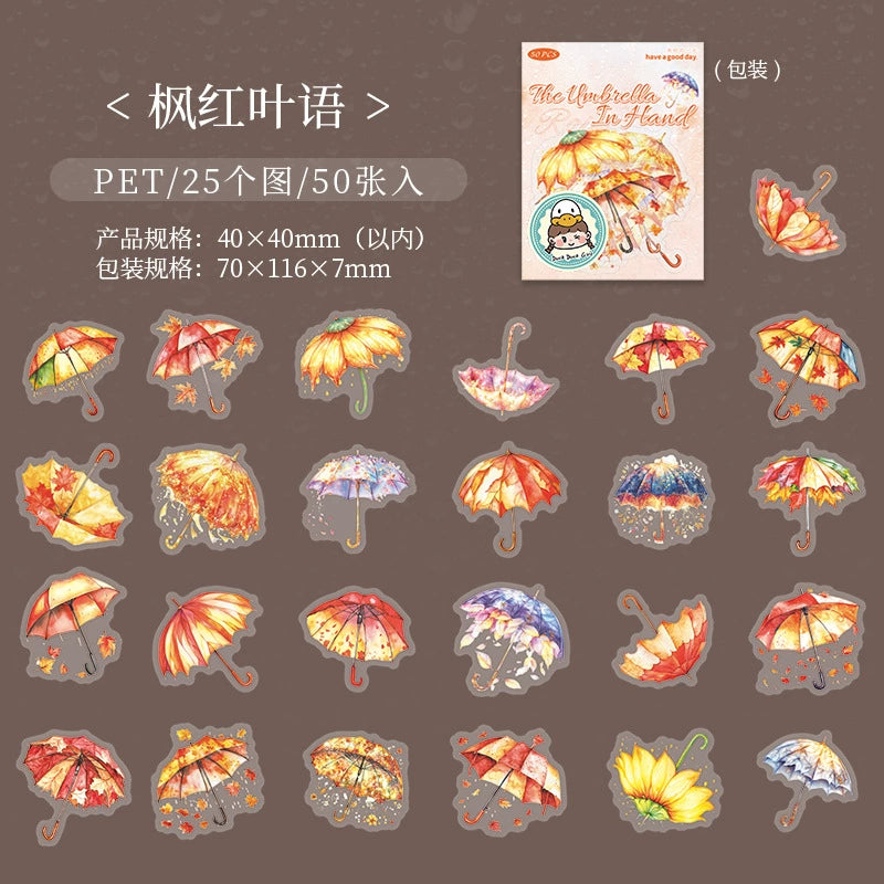 #02794 Fantasy Umberlla Series Sticker
