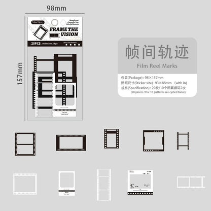 H1#02021 Frame Museum Series Sticker