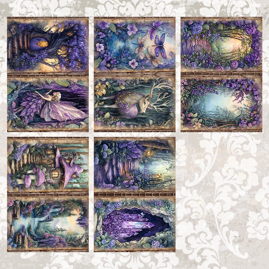 #6 POI Print A5 Cardstock Paper Set 10 Pcs