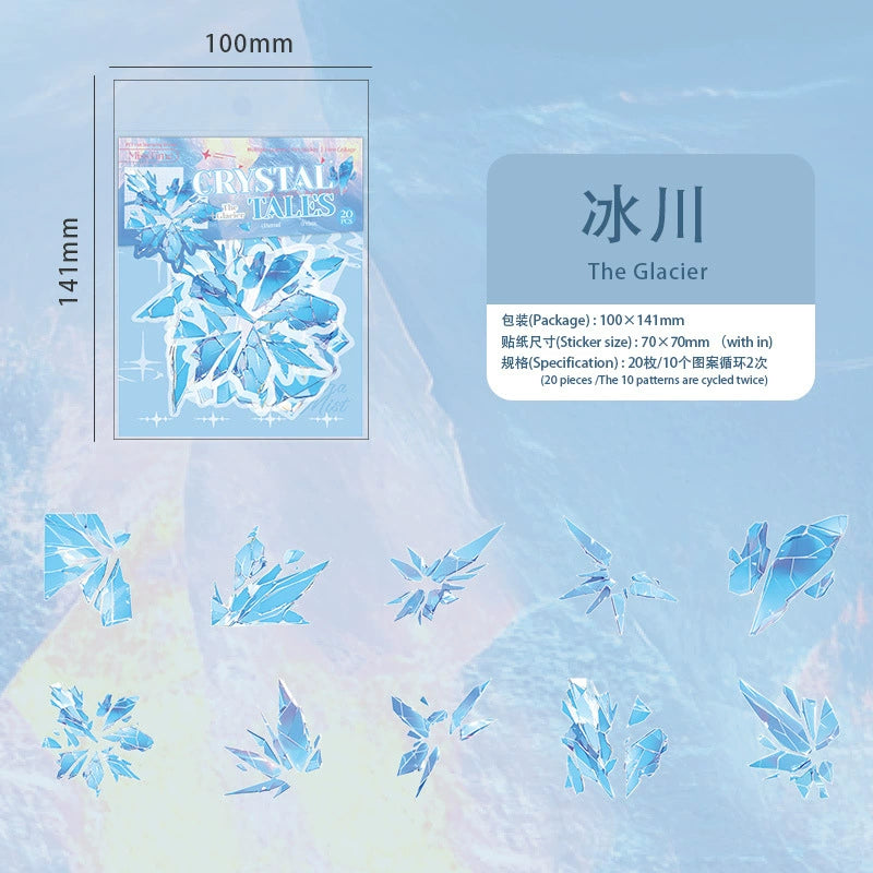 #02729 Crystal Tale Series Sticker
