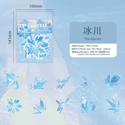 #02729 Crystal Tale Series Sticker