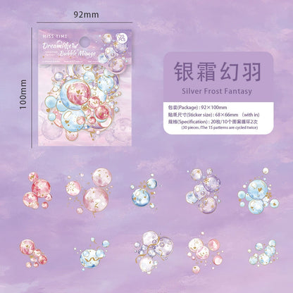#02803 Fanstay Bubble Series Sticker