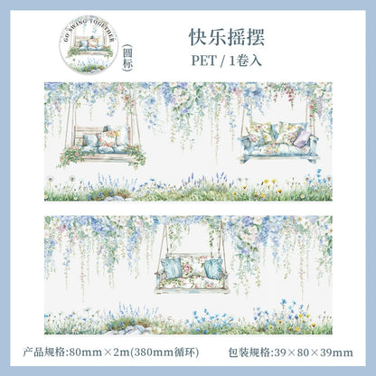 #03147 Flower Scenery Series Tape