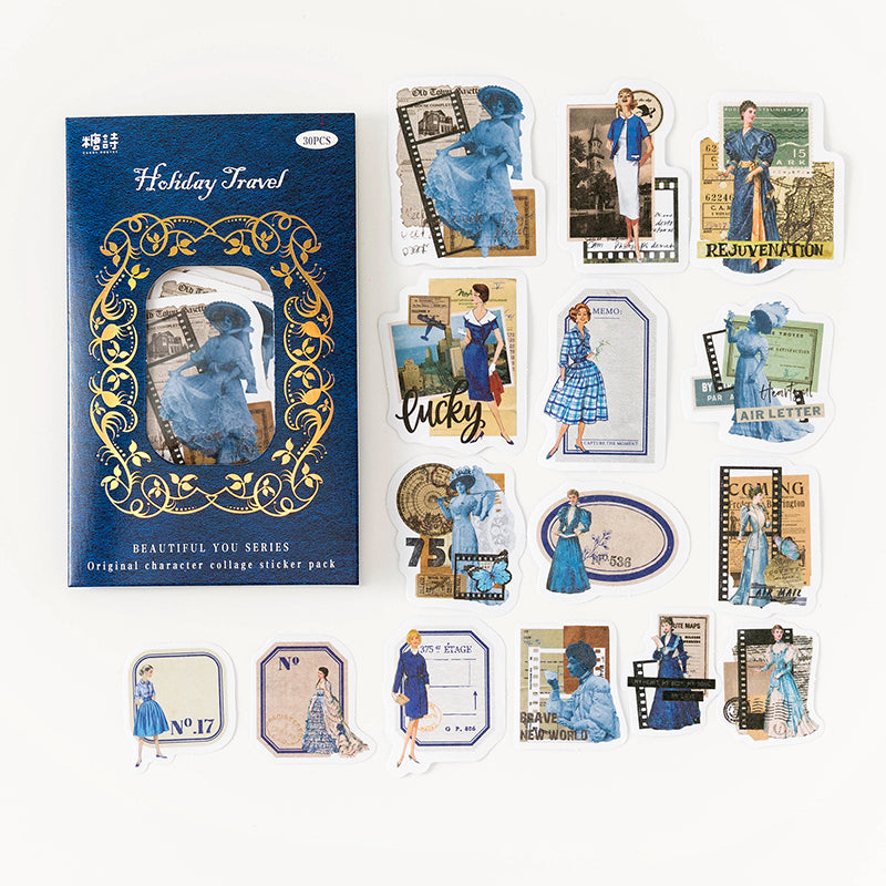 #02498 Beautiful Day Series Sticker