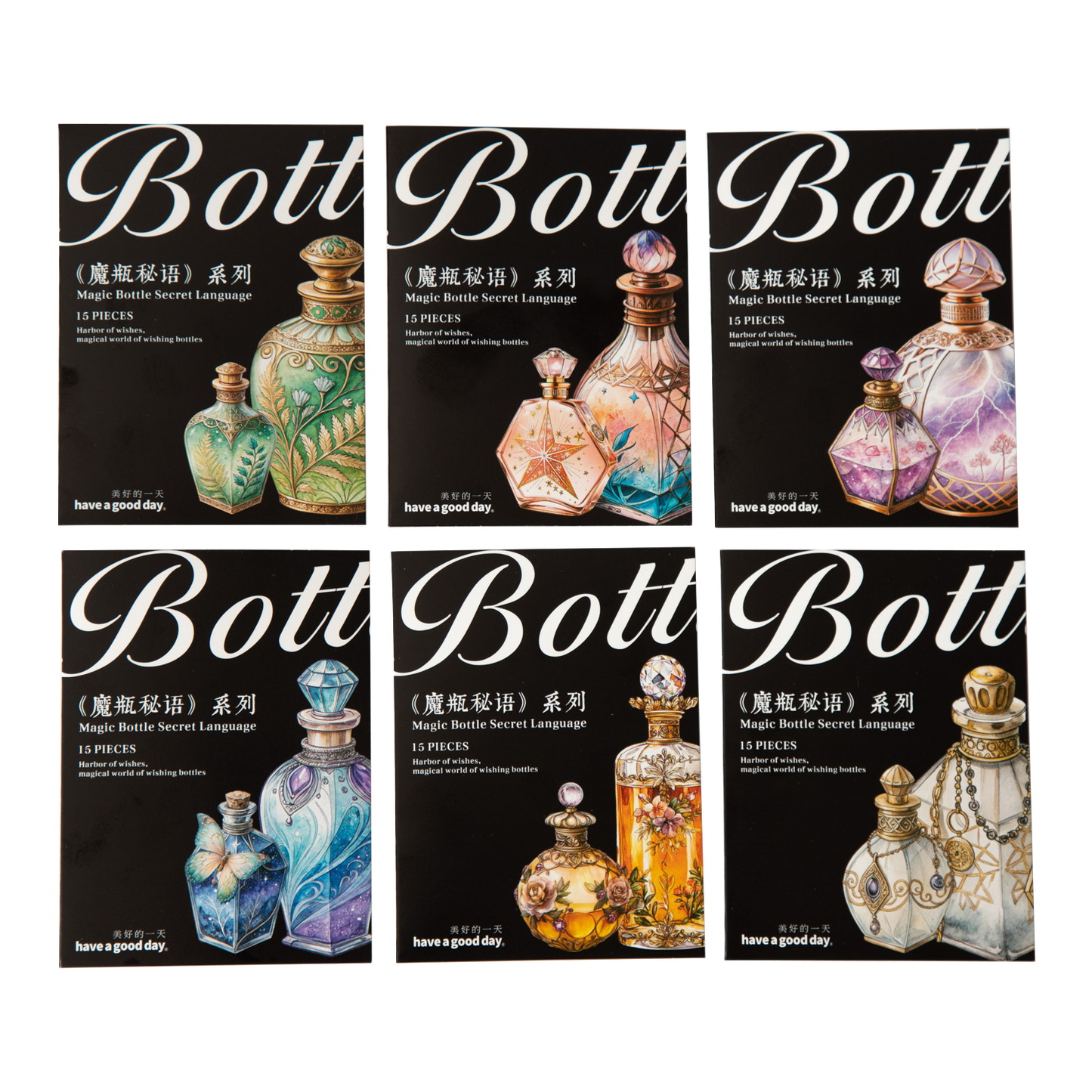 #02662 Magical Bottle Series Sticker