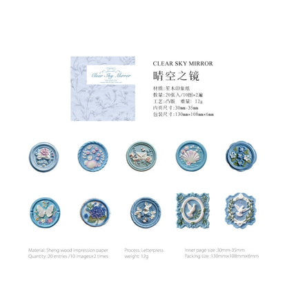 #02746 Fire Stamp Series Sticker