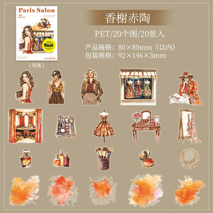 #02714 Paris Salon Series Sticker