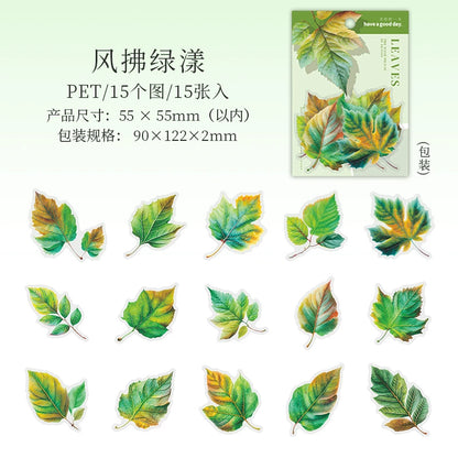 #02710 Natural Plant Series Sticker
