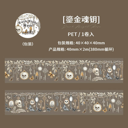 #03163 Gothic Flower  Series Tape