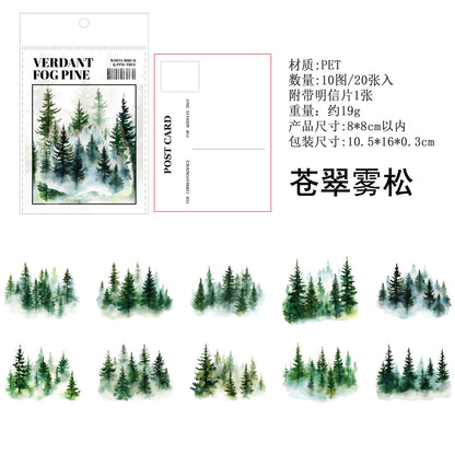 #02755 Forest Series Sticker