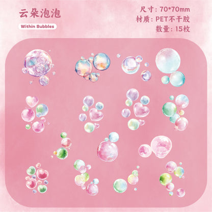 #02873 Fantasy Bubble Series Sticker