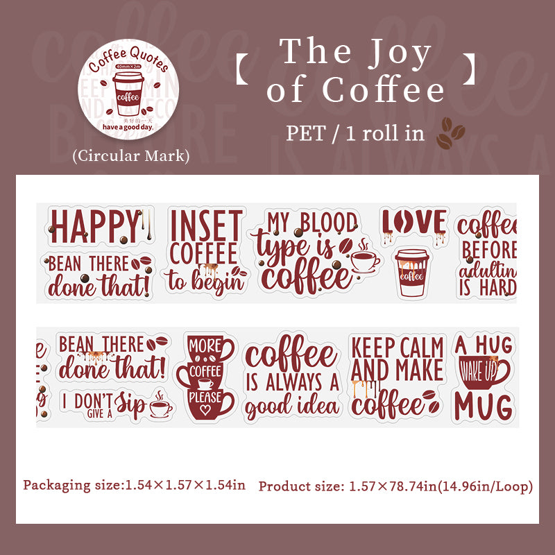 #03107 Coffe Note Series Tape