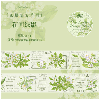 #03093 Flower Letter Series Tape