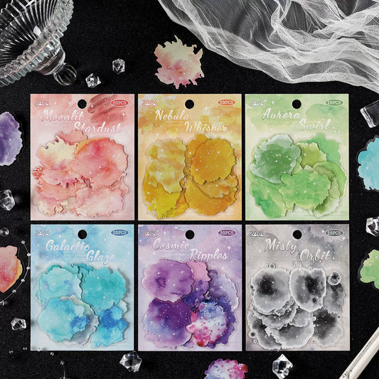 #02707 Colorful Cloud Series Sticker
