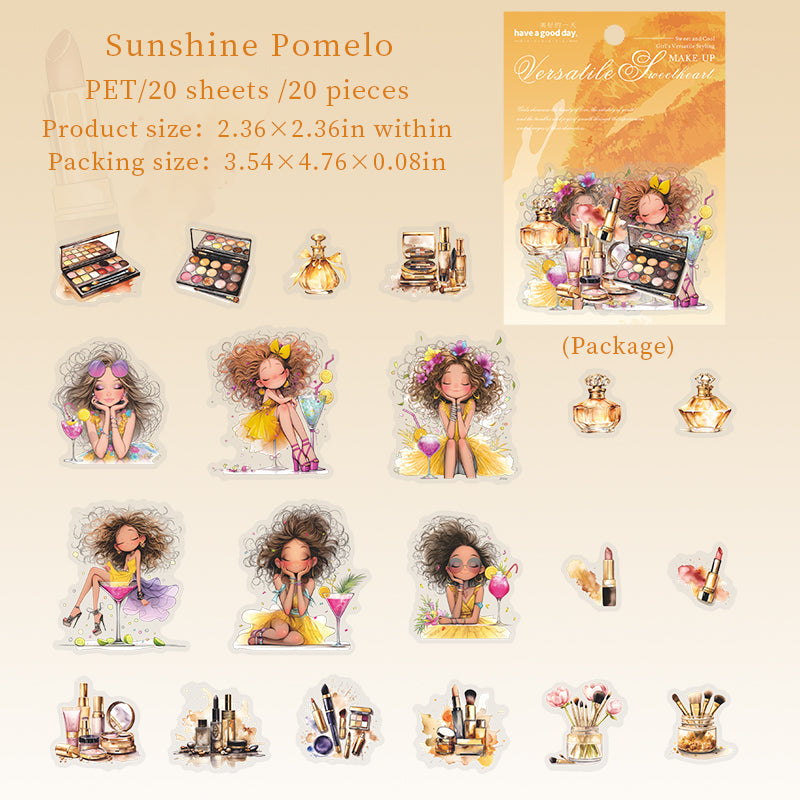 #02354 Sweet Girl Series Sticker