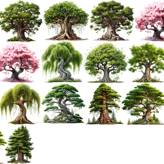 #M24 Customized PET Tape Spring Tree