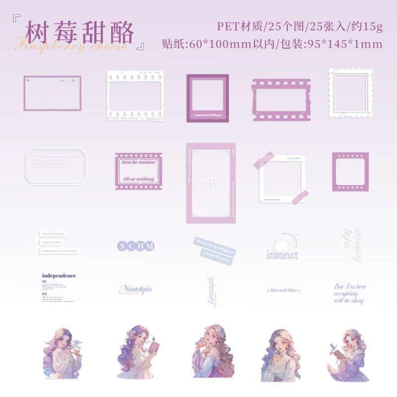 #02473 Girls Memory Series Sticker