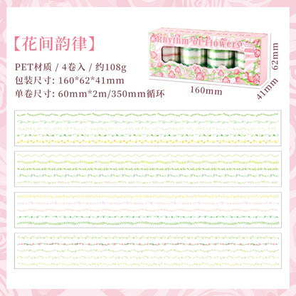 #03108 Flower Wave Series Precut Tape