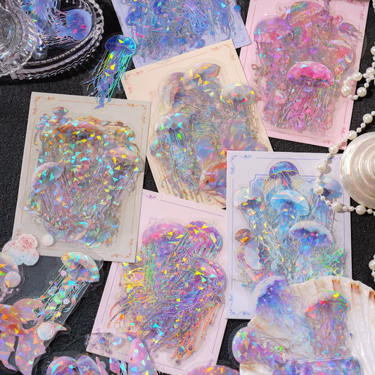 #02743 Crystal Jellyfish Series Sticker
