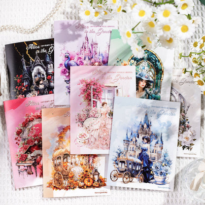 #02749 Alice in the Garden Series Sticker
