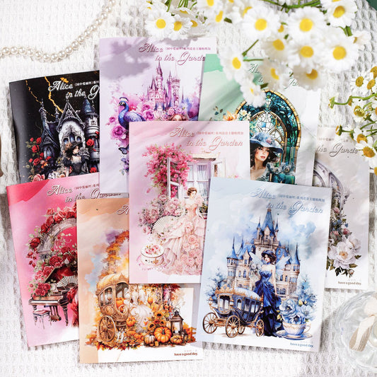 #02749 Alice in the Garden Series Sticker