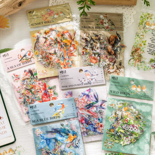 #02753 Bird Collection Series Sticker