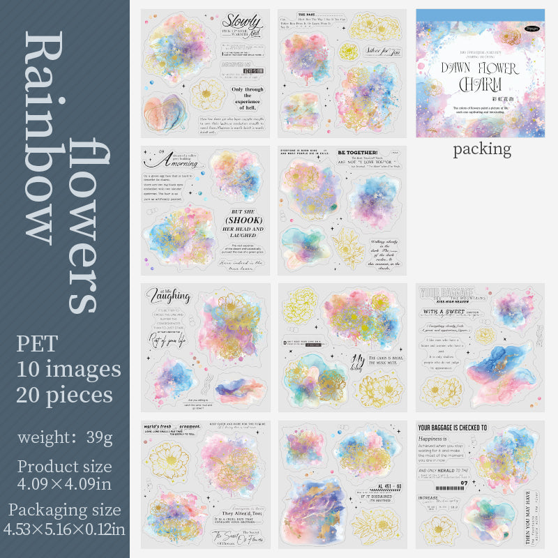 #02439 Washi WordsSeries Sticker