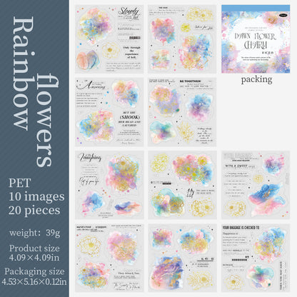 #02439 Washi WordsSeries Sticker