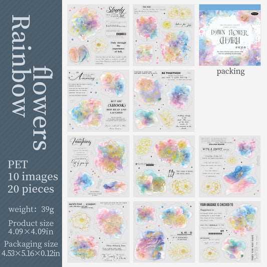 #02439 Washi WordsSeries Sticker