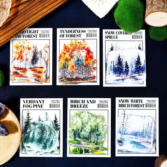 #02755 Forest Series Sticker