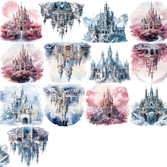 #M25 Customized PET Tape Castle