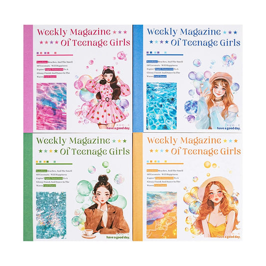 #02769 Girls Magazine Series Sticker