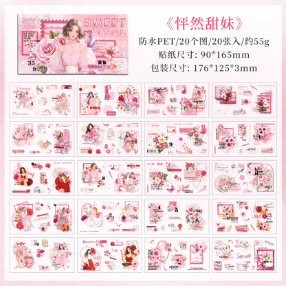#02507 Girls Day Series Sticker Book