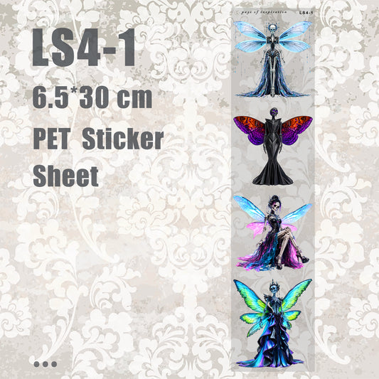 #LS4-1 S PET Sticker Loop