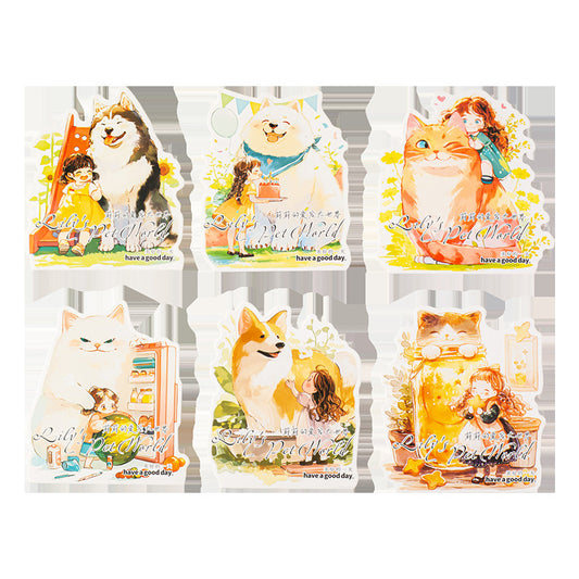 #02771 My Big Pet Mate Series Sticker