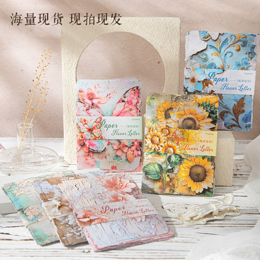 #02772 Embossed Flower Paper Series Paper