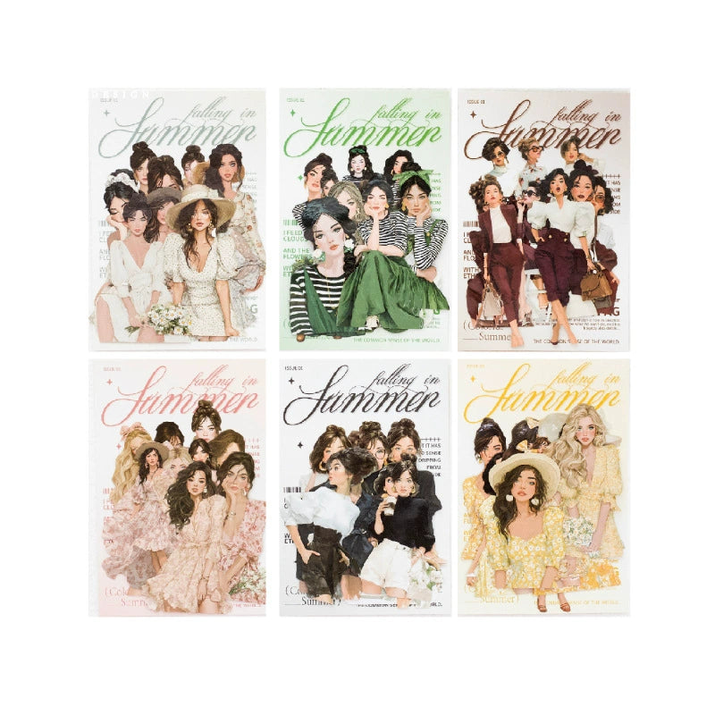 #02779 Falling into Summer Series Sticker