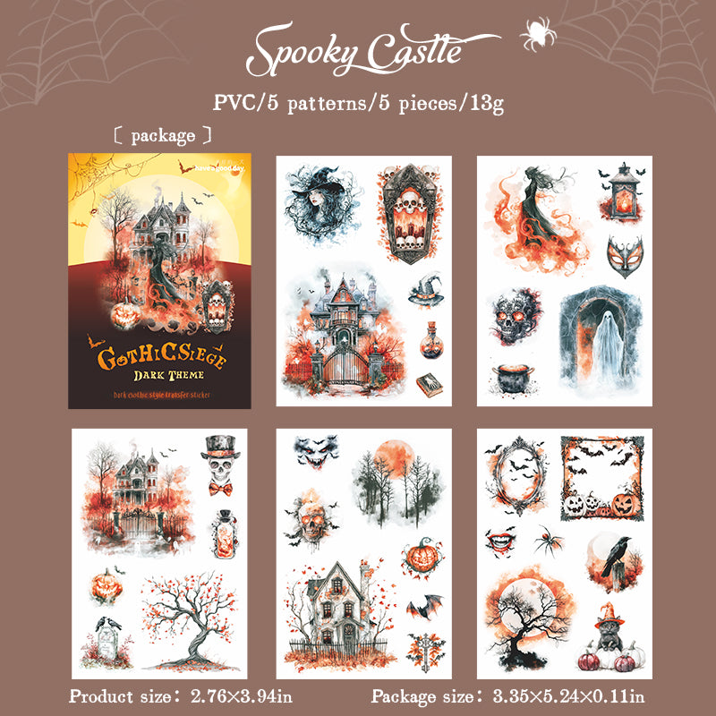 #02228 Gothic Rave Party Series Sticker