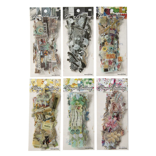 #02781 Retro Book Stick Series Sticker