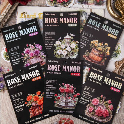 #02784 Rose Garden Series Sticker