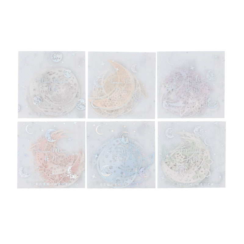 #02369 Moon and Statty Series Sticker