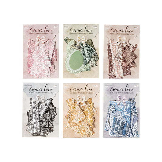 #02471 Lace Frame  Series Sticker