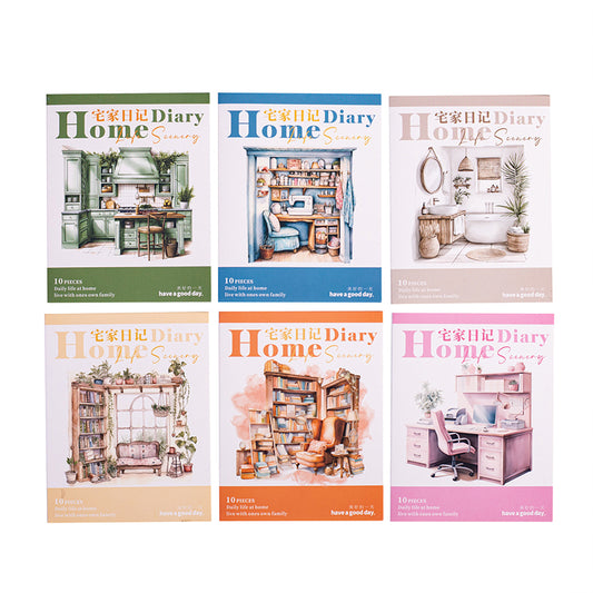 #02502 Home DiarySeries Sticker