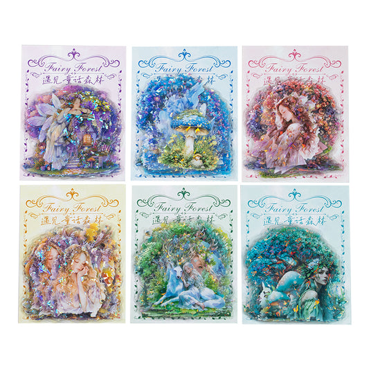 #02394 Fairytale Forest Series Sticker