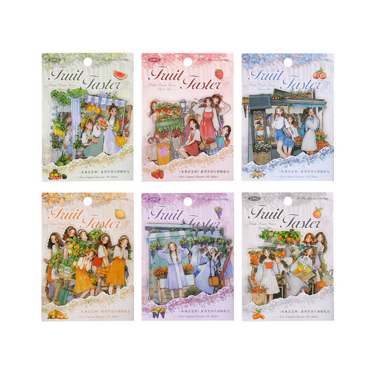 #02858 Fruit Girl Series Sticker