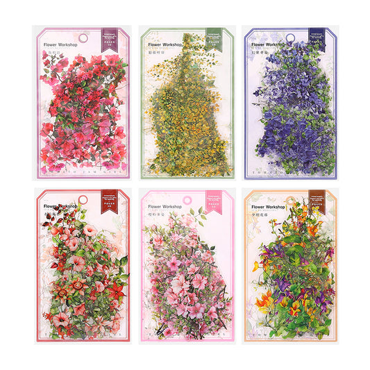 #02538 Flower Workshop Series Sticker