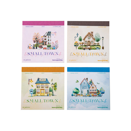 #02617 Village Town Series Sticker