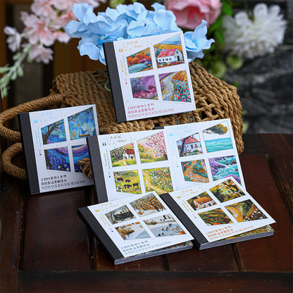 #02173 Scenery of Four Seasons Series Material Paper
